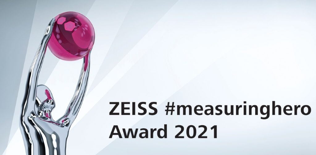 Dette billede illustrere ZEISS #measuringhero Award 2021 er tilbage