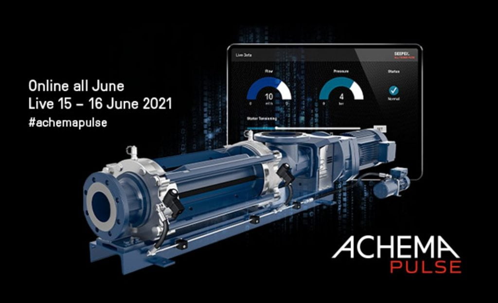 Dette billede illustrere SEEPEX – Fingeren på pulsen på den smarte måde – ACHEMA Pulse