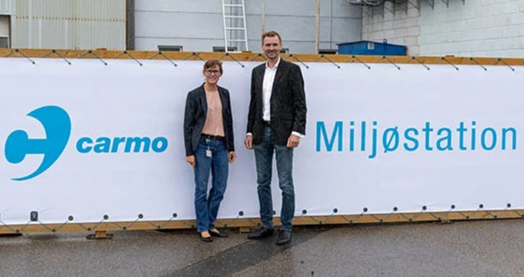 Dette billede illustrere Borgmester Benedikte Kiær besøgte Carmo