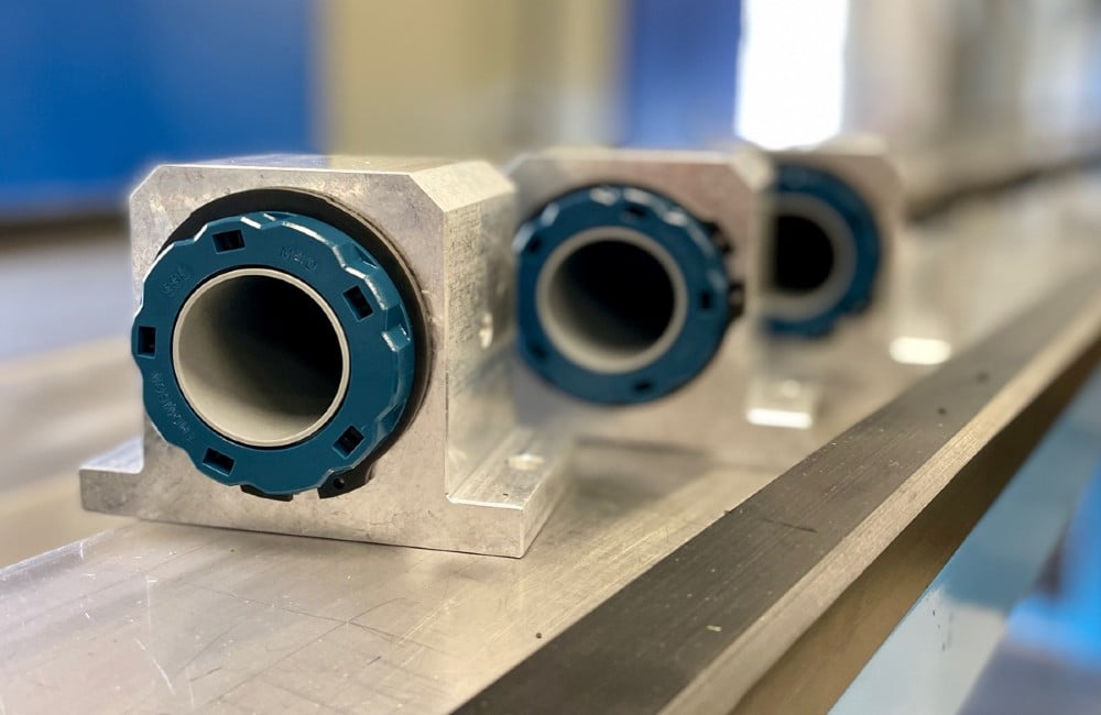 Dette billede illustrere BONDY – Thomson kuglebøsninger med høj bæreevne og lang levetid