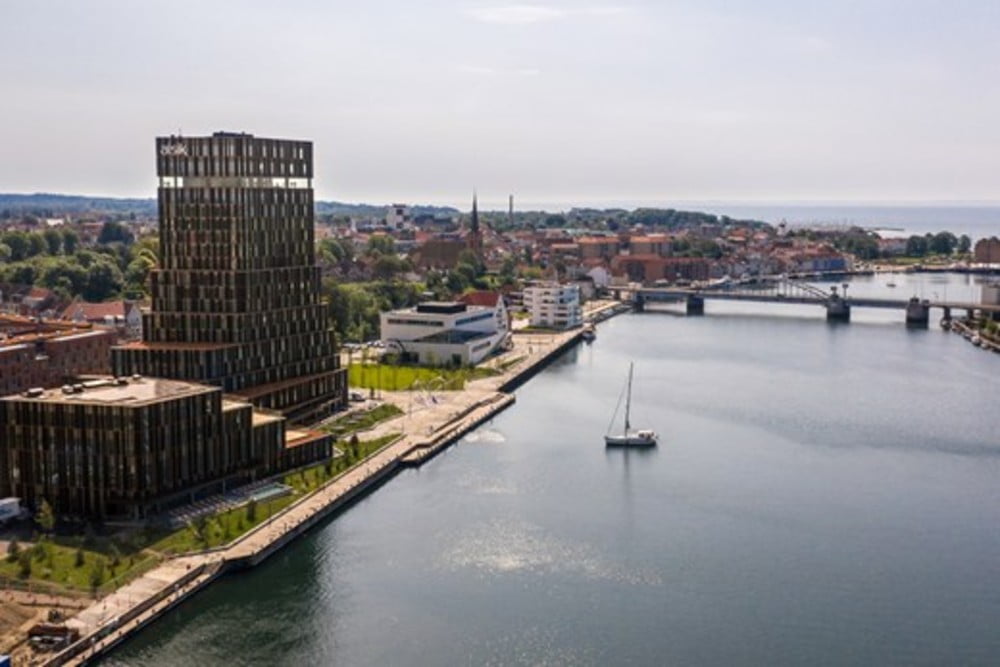 Dette billede illustrere Sønderborg værtsby for verdens vigtigste konference for energieffektivisering