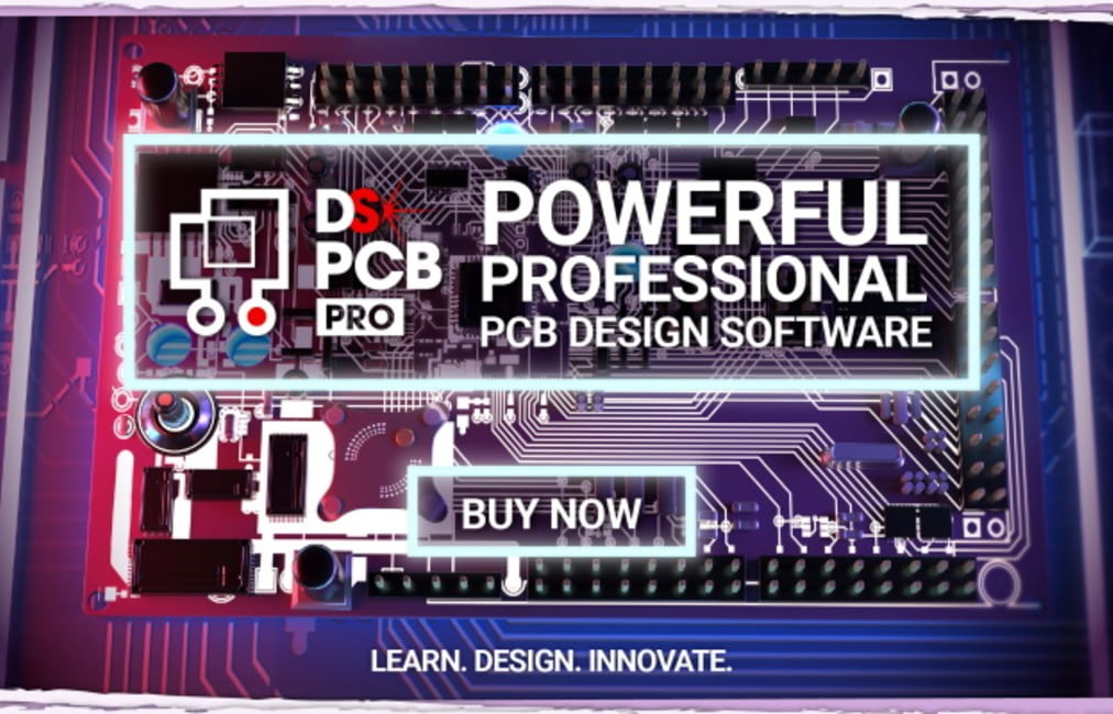 Dette billede illustrere RS Components udbygger funktioner i DesignSpark PCB PRO