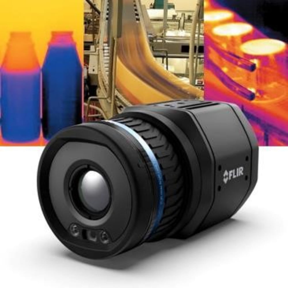 Dette billede illustrere Elma – FLIR lancerer nye fastmonterede ter-miske/visuelle kameraer til industrien
