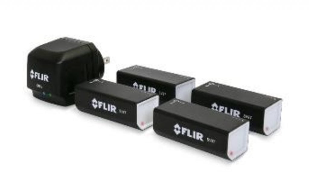 Dette billede illustrere Elma – Vibrationsmåling med FLIR SV87-KIT