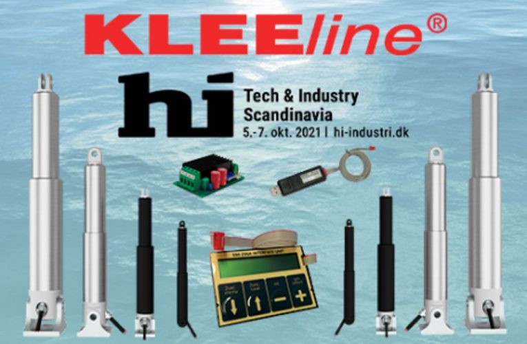 Oplev KLEEline aktuatorer på HI messen