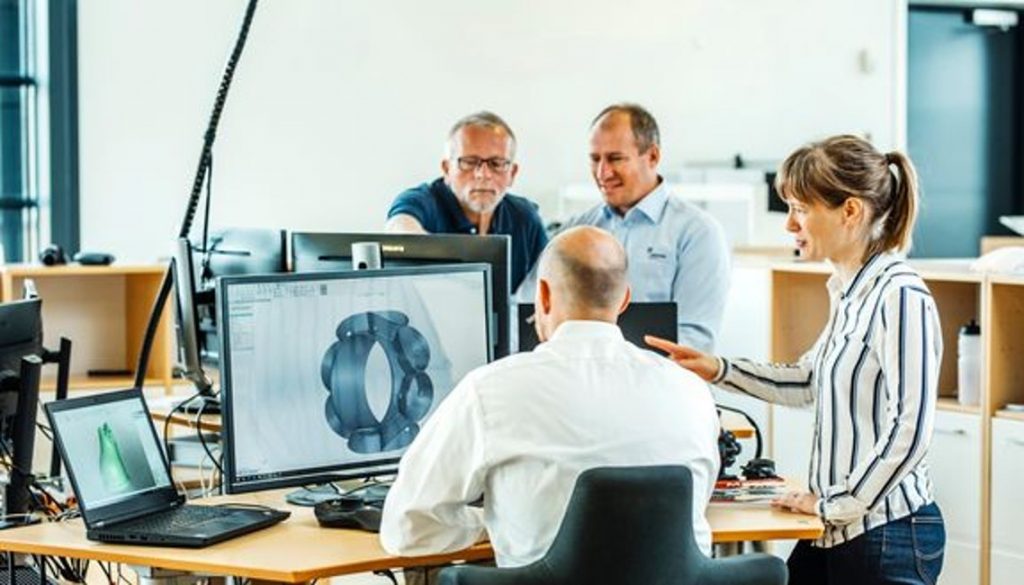 Dette billede illustrere Teknologisk Institut – Easy-E projektet vil mindske CO2 udledning gennem matematisk beregnet design