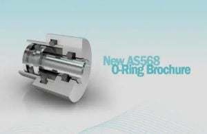 Dette billede illustrere Trelleborg Sealing Solutions – Ny O-ring brochure, AS568 Standard