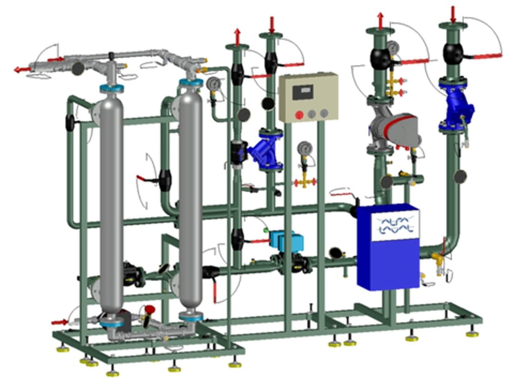 Dette billede illustrere Armatec – Nutidens varmecentraler kræver fleksible løsninger