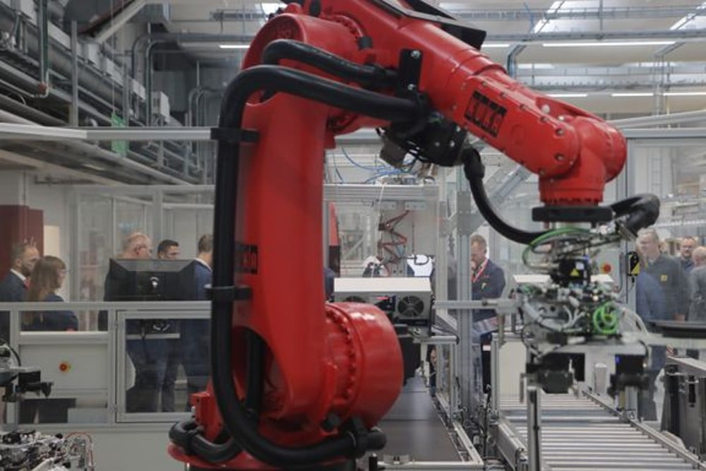 Dette billede illustrere Danfoss og BILA deler automatiseringserfaringer med SMV’erne