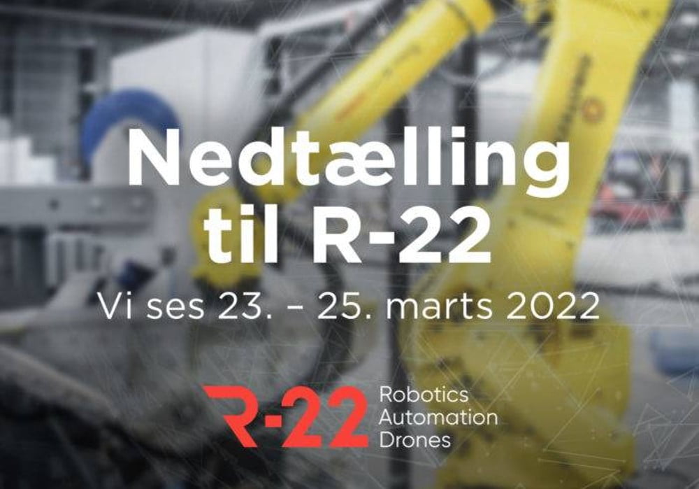 Dette billede illustrere Nedtælling til R-22 – Vi ses 23. – 25. marts 2022