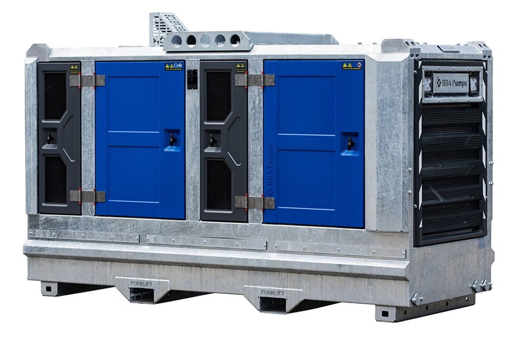 Dette billede illustrere TZACHO – BBA Pumps introducerer tre nye mobile centrifugalpumper