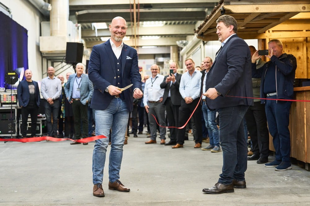Dette billede illustrere Salling Plast åbner nye produktionsfaciliteter