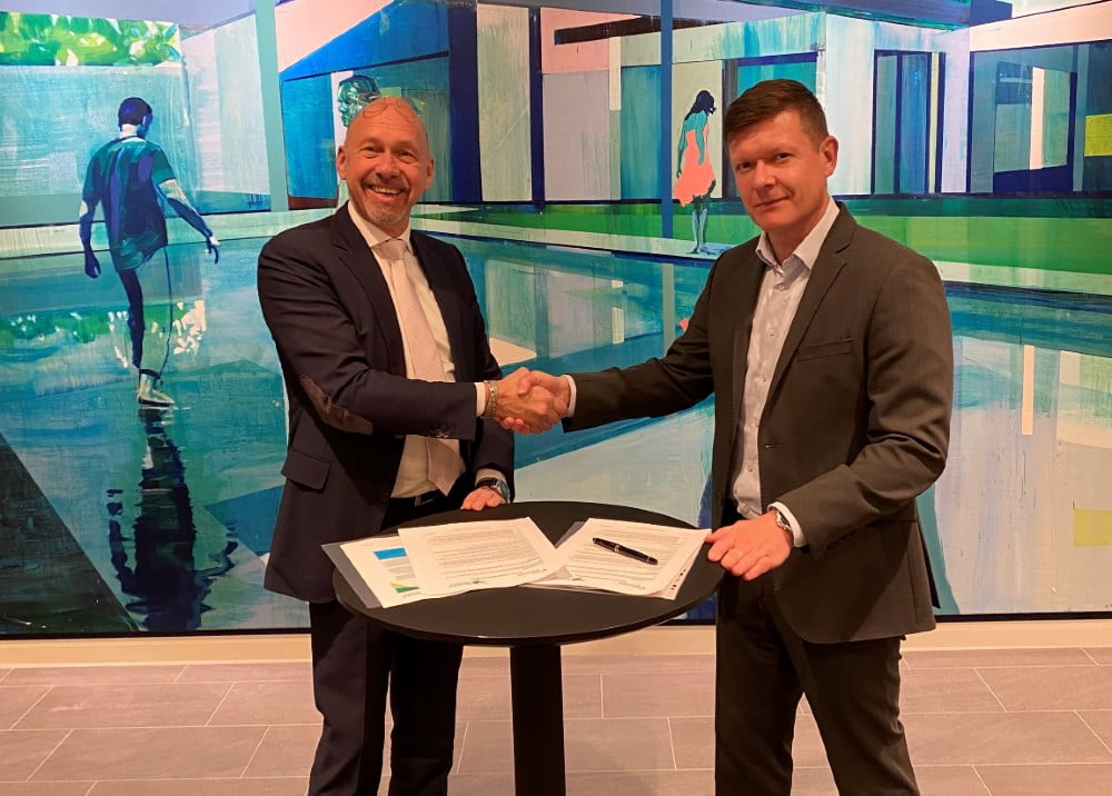 Dette billede illustrere Grundfos sørger for effektive pumpeløsninger til Nereda® spildevandskunder