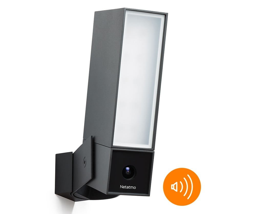 Dette billede illustrere Legrand – Netatmo Pro Udendørskamera