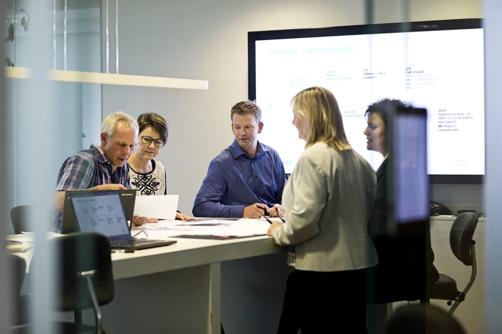 Dette billede illustrere Kun hver femte af landets største virksomheder ser digitalisering som vejen til fremtidens grønne løsninger