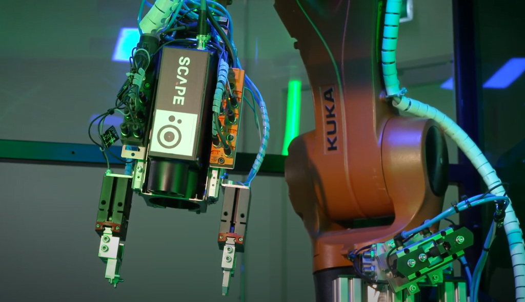 Dette billede illustrere BWM (Bremer Werk für Montagesysteme) vælger Scape Technologies til tysk ordre.