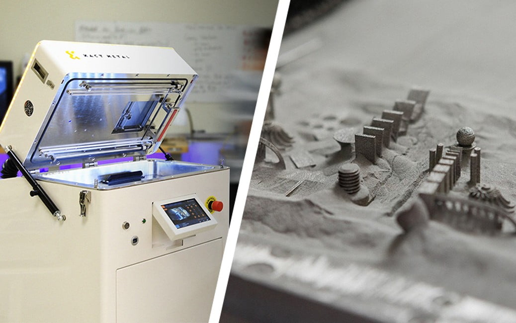 Dette billede illustrere Protech – Professionel 3D-metalprinter fra 465.000 DKK