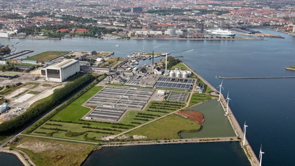 Dette billede illustrere Krüger – Bedre energieffektivitet på Danmarks største renseanlæg