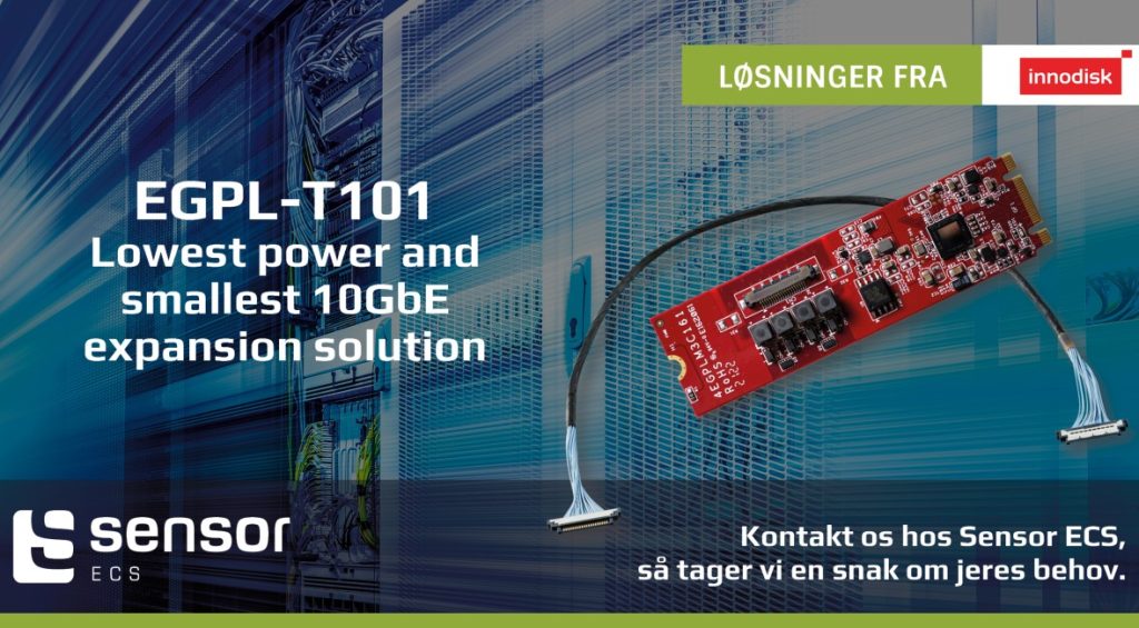 Dette billede illustrere Sensor ECS – Embedded peripheral egpl t101