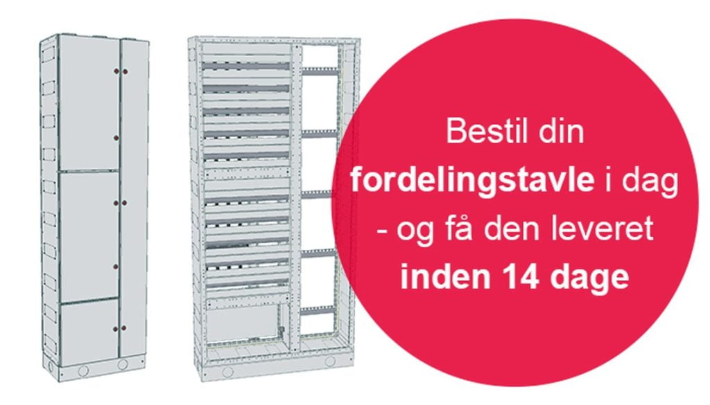 Dette billede illustrere Eegholm – Få din næste fordelingstavle leveret på 14 dage
