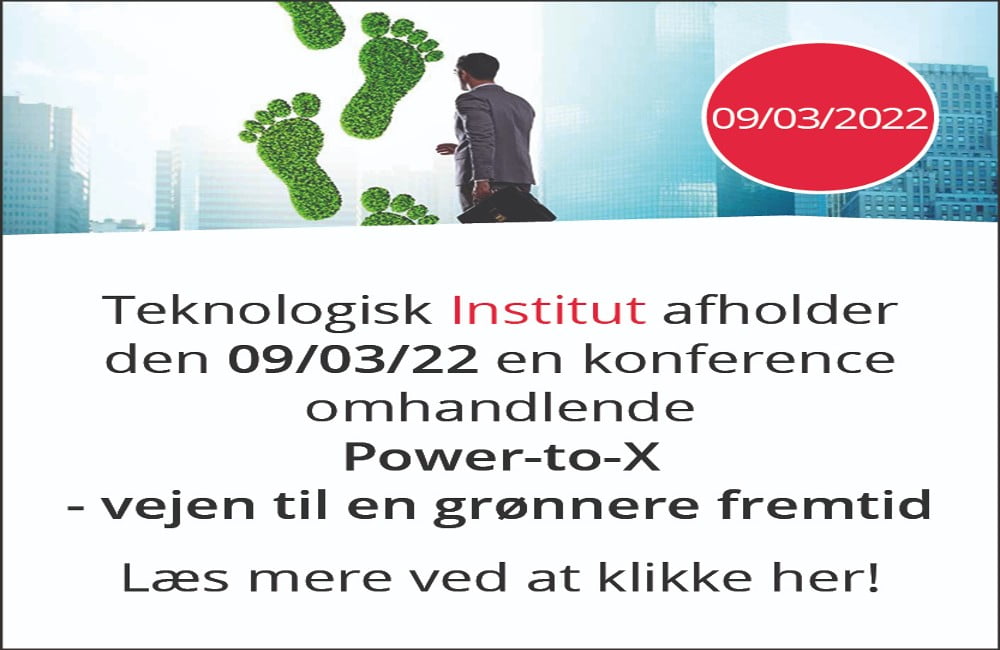 Dette billede illustrere Teknologisk Institut – Power-to-X – vejen til en grønnere fremtid