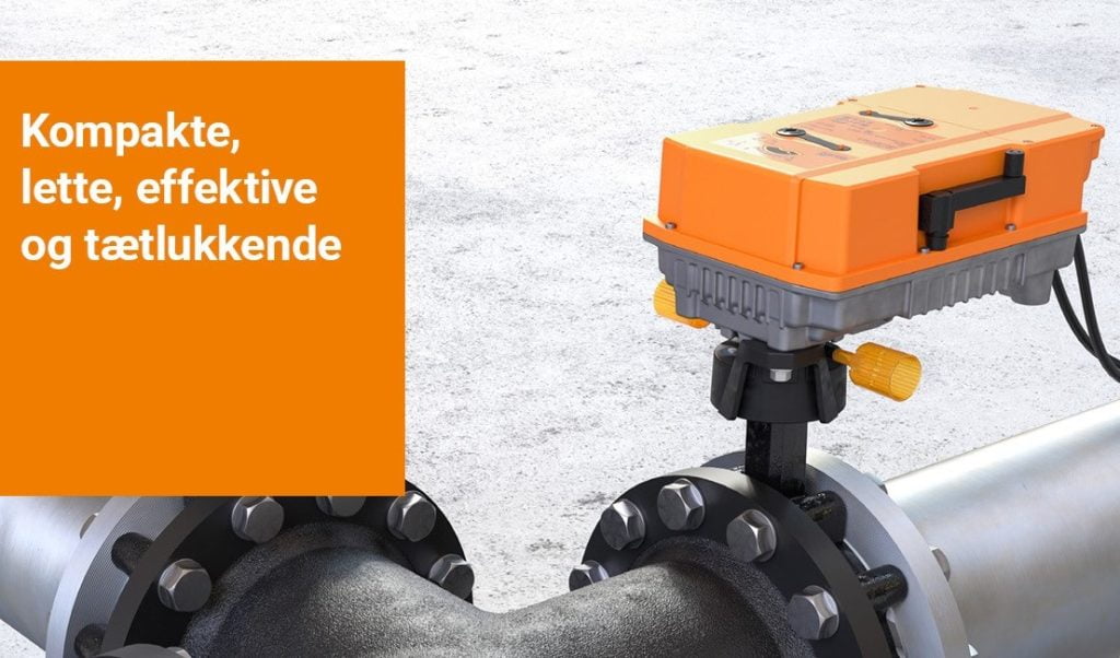 Dette billede illustrere Belimo – Alsidige butterflyventiler og ventilmotorer til nem montage og modernisering