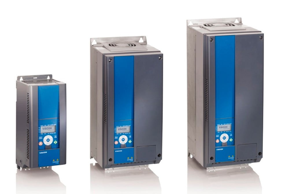 Dette billede illustrere Eegholm – Vacon20 frekvensomformeren er nem at installere og sætte op