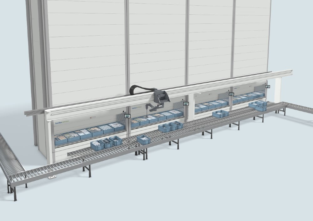 Dette billede illustrere Kardex – Gratis webinar – Revolutionér dit ordrepluk med robotteknolog