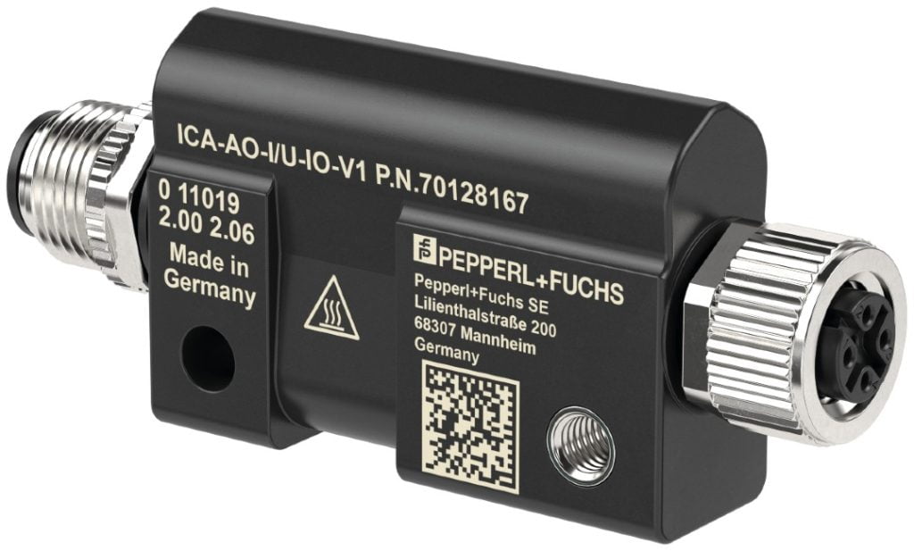 Dette billede illustrere Pepperl+Fuchs – Når din aktuator ikke forstår IO-Link
