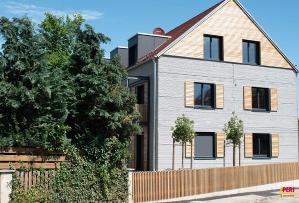 Dette billede illustrere COBOD – Byggeriautomation – Nu overtrumfer 3D-print med robot de konventionelle byggemetoder