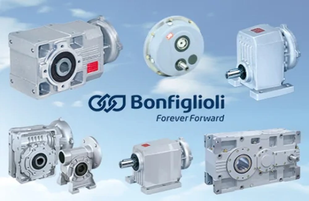 Dette billede illustrere Bonfiglioli gear fra Brd. Klee