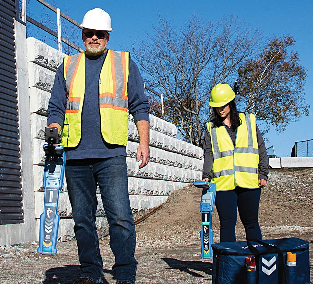 Dette billede illustrere Elma Instruments – Radiodetection RD7200 kabelsøger