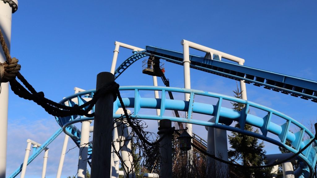 Dette billede illustrere Elektro Gruppen –  Forårsklar i Fårup Sommerland