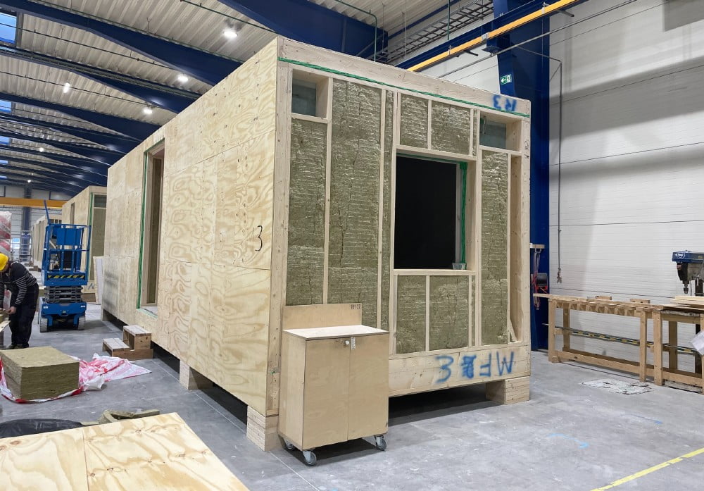 Dette billede illustrere Concept Living opfører håndværkerhotel i Høje Taastrup