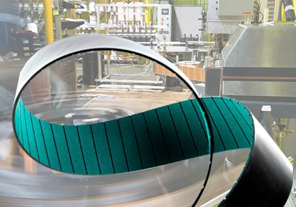 Dette billede illustrere Klee – Gates Synchro-Power polyurethanremme