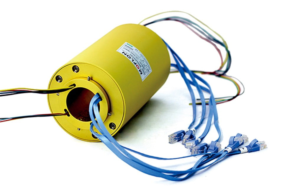 Dette billede illustrere Eegholm – Slip for at dine ledninger bliver slidte med slæberinge