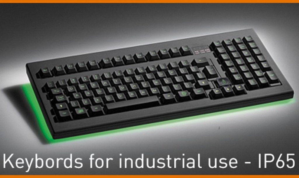 Dette billede illustrere Recab – Programmable keyboards for industrial use – IP 65