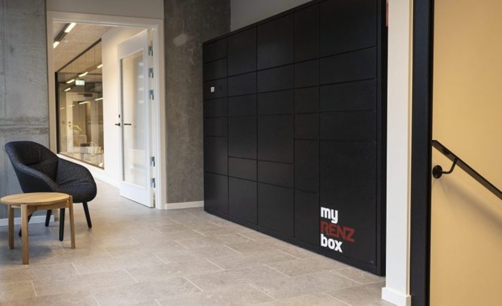 Dette billede illustrere Renz gør det let for studerende at sende og modtage pakker