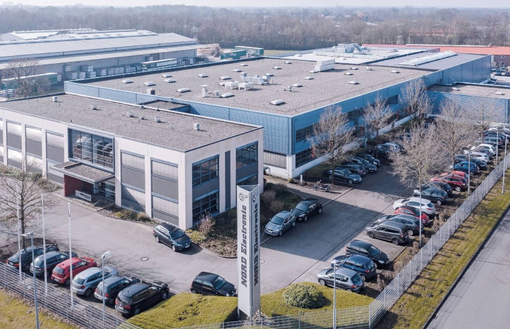 Dette billede illustrere NORD DRIVESYSTEMS udvider sit anlæg i Aurich