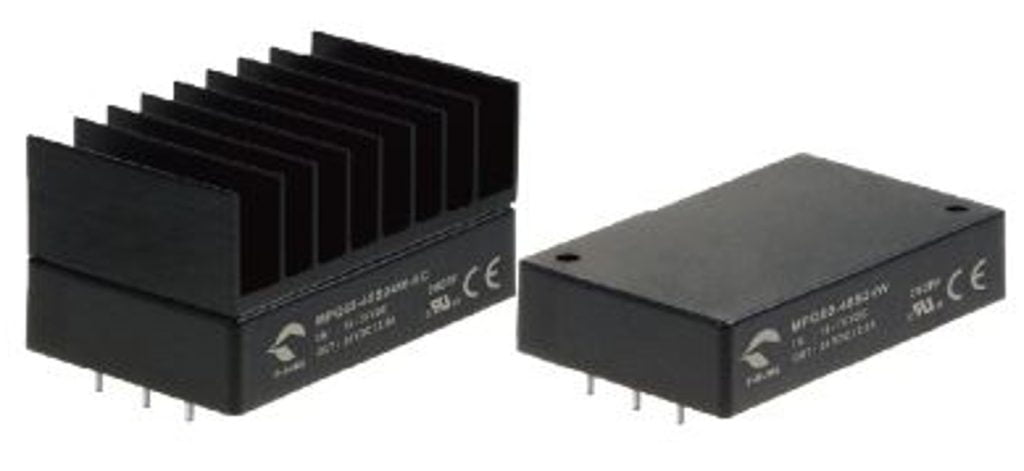 Dette billede illustrere Power Technic – MPQ60W konverter til medicinsk og hjemmepleje applikationer