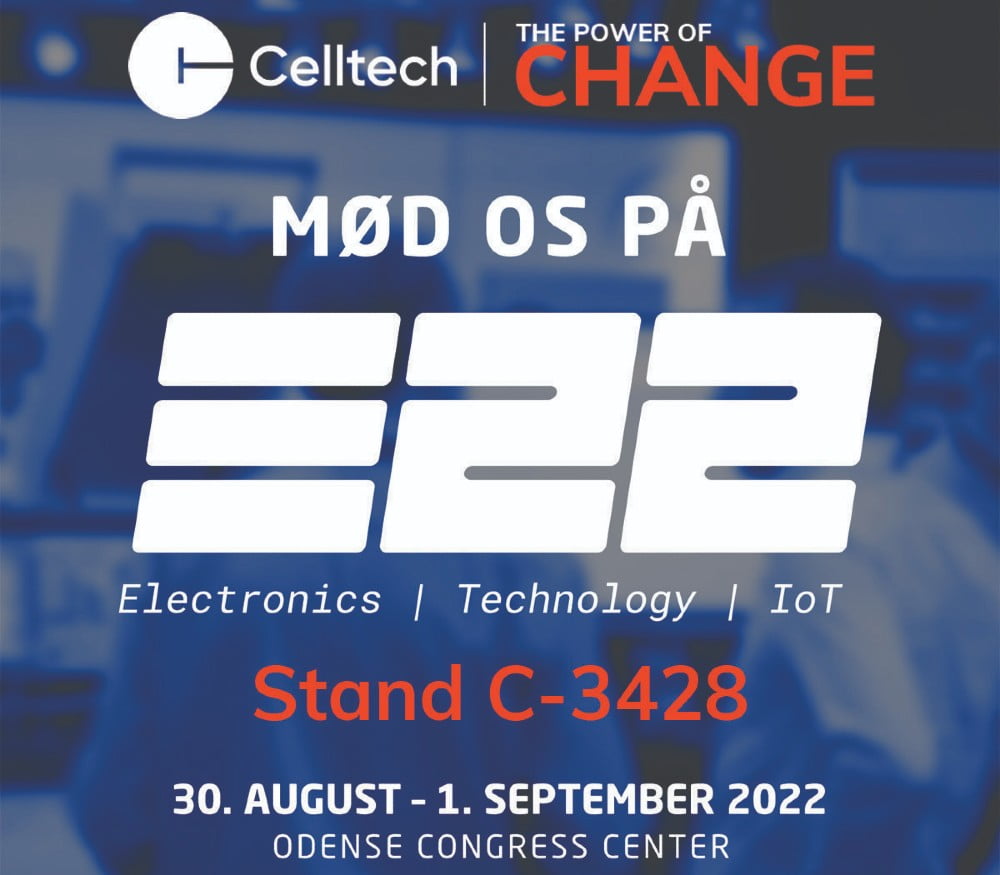Dette billede illustrere Celltech er igen med når Elektronikmessen afholdes