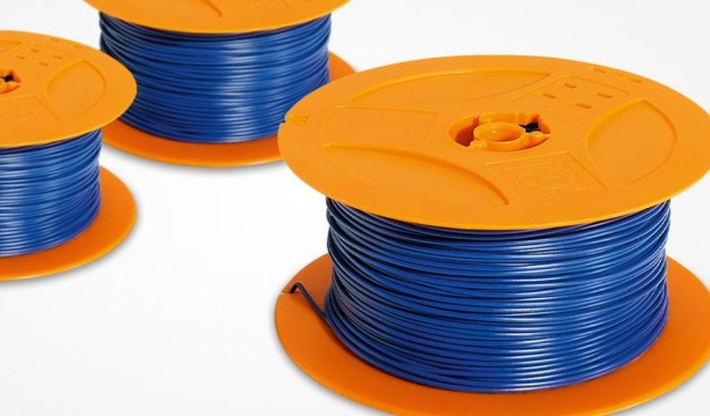 Dette billede illustrere Endelig! Halogenfri enkeltleder – nu også til levering på plastspoler