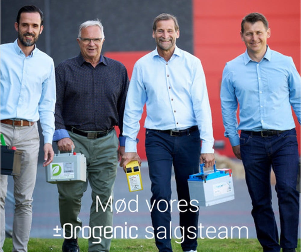 Dette billede illustrere Orogenic – Mød det danske salgsteam