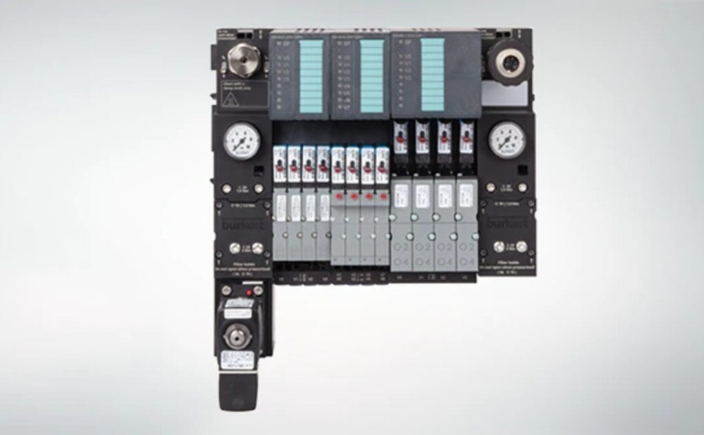 Dette billede illustrere Burkert – Ventilø AirLINE Ex type 8650 er optimeret med nye funktioner