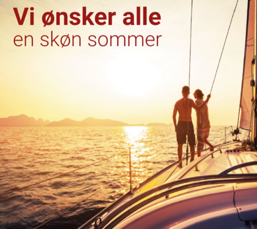 Dette billede illustrere Orogenic – Vi ønsker alle vores kunder og samarbejdspartnere en god sommer 