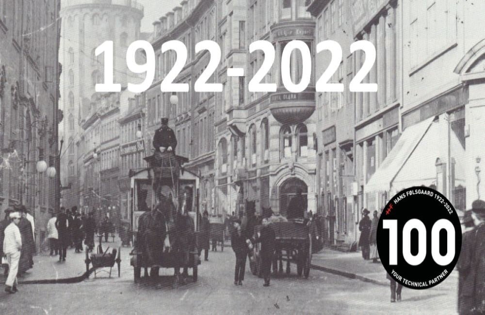Dette billede illustrere Hans Følsgaard A/S – 100 år i teknikkens tjeneste