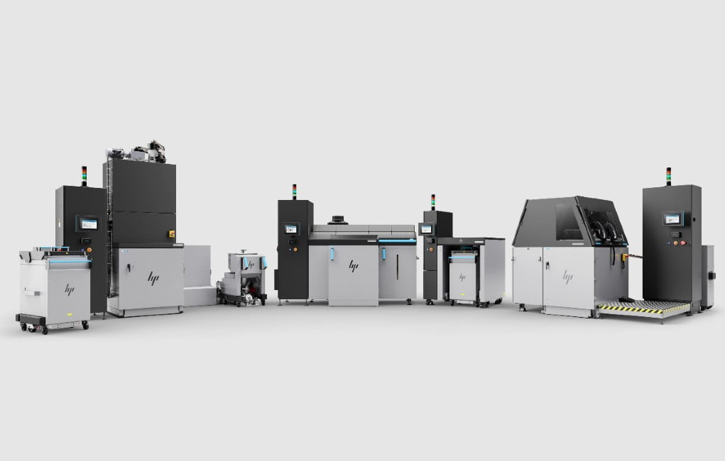 Dette billede illustrere HP introducerer fremtiden for masseproduktion med ny banebrydende 3D-løsning