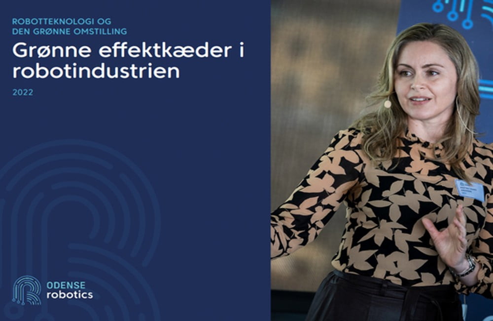 Dette billede illustrere Odense Robotics – Ny rapport: 8 anbefalinger til bæredygtige robotter