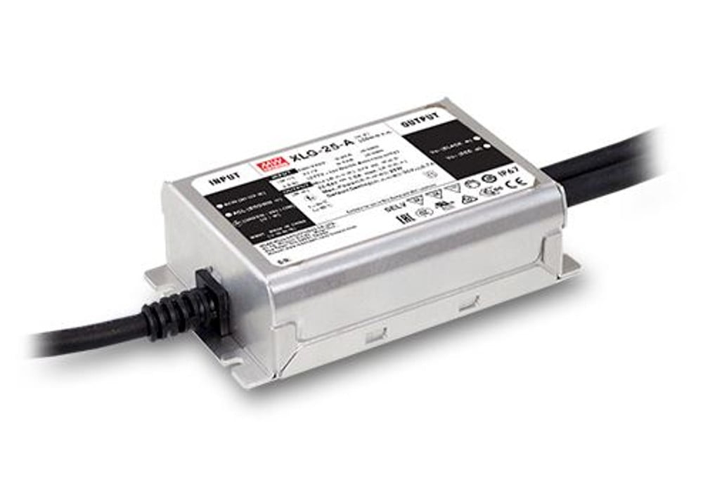 Dette billede illustrere Power Technic – 20W-320W IP67 tæt AC/DC LED driver med konstant strøm