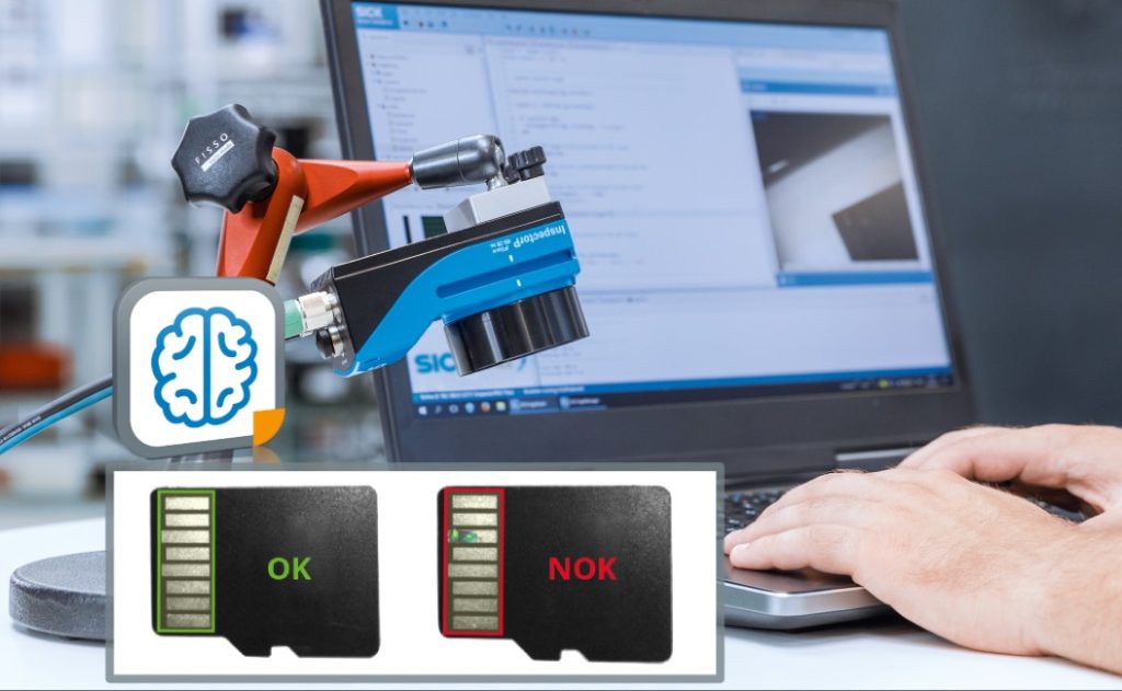 Dette billede illustrere SICK – Deep Learning indenfor maskinvision